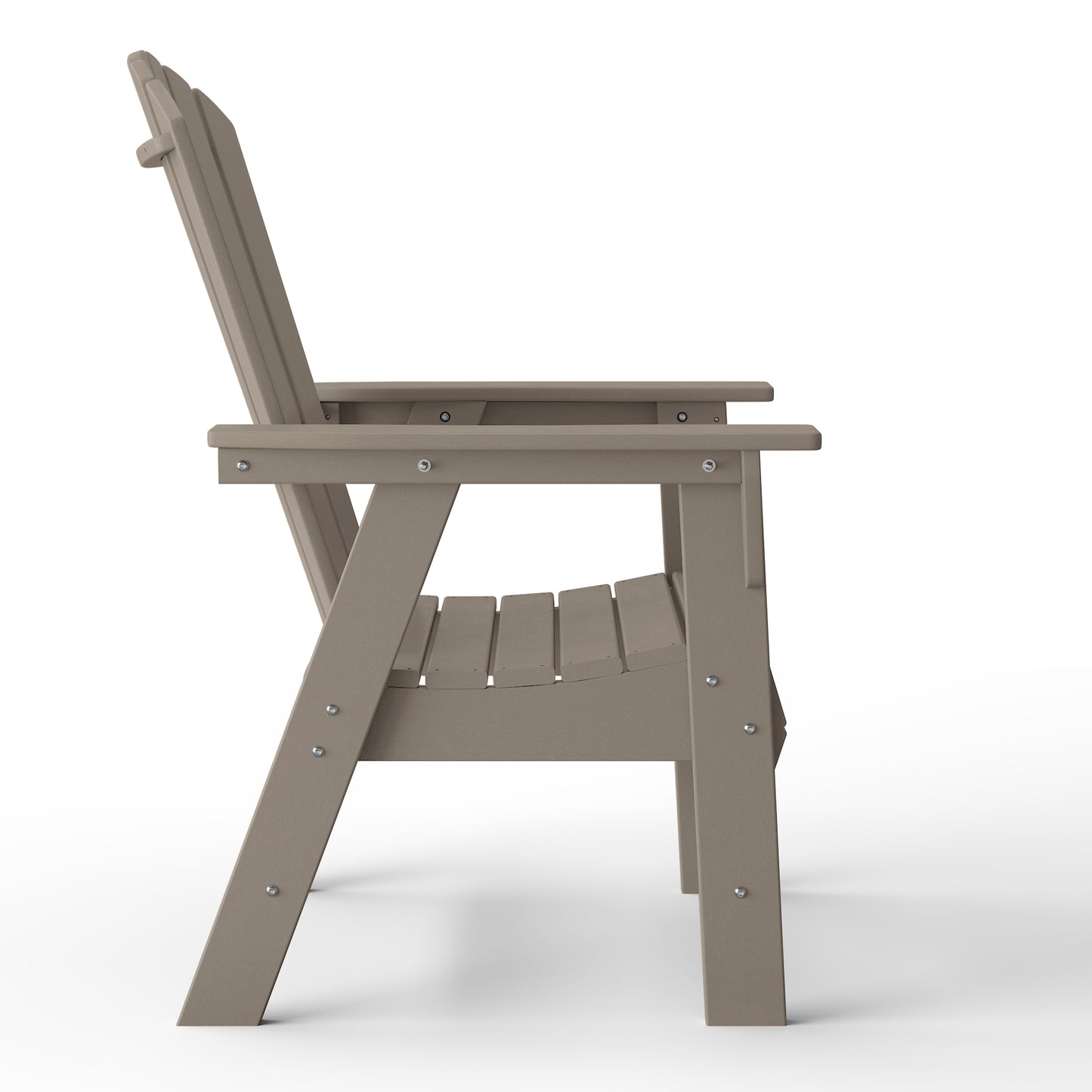 Westport All-Weather Outdoor Classic Adirondack Dining Chair