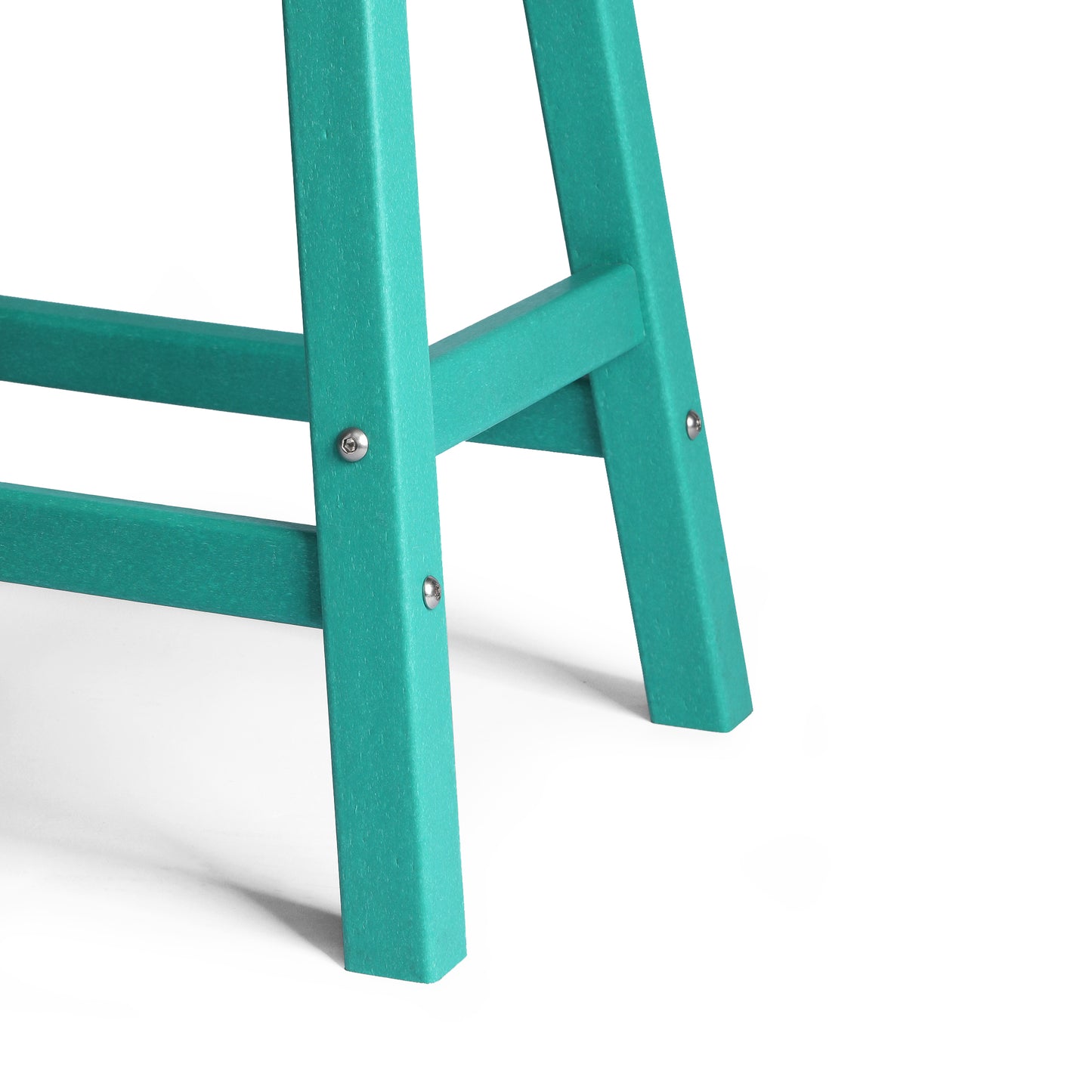 Stockholm All-Weather Outdoor Saddle Counter Stool (24" Height)