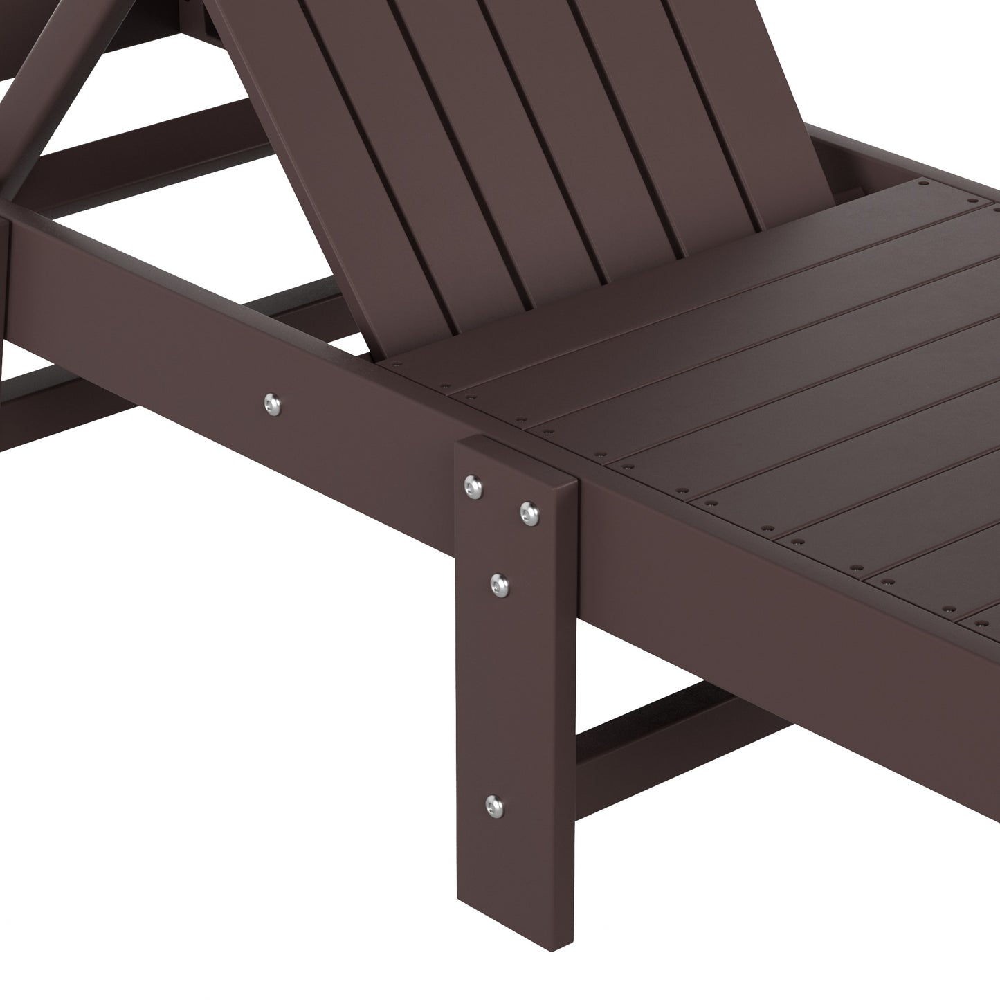 Westport Classic All-Weather Outdoor Adirondack Reclining Sun Lounger
