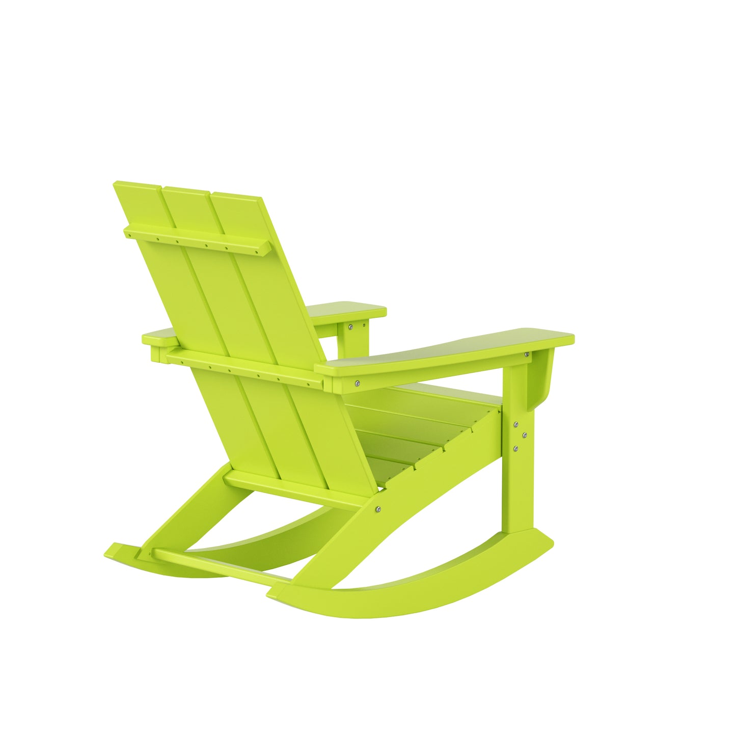 Malibu Modern All-Weather Outdoor Rocking Adirondack Chair