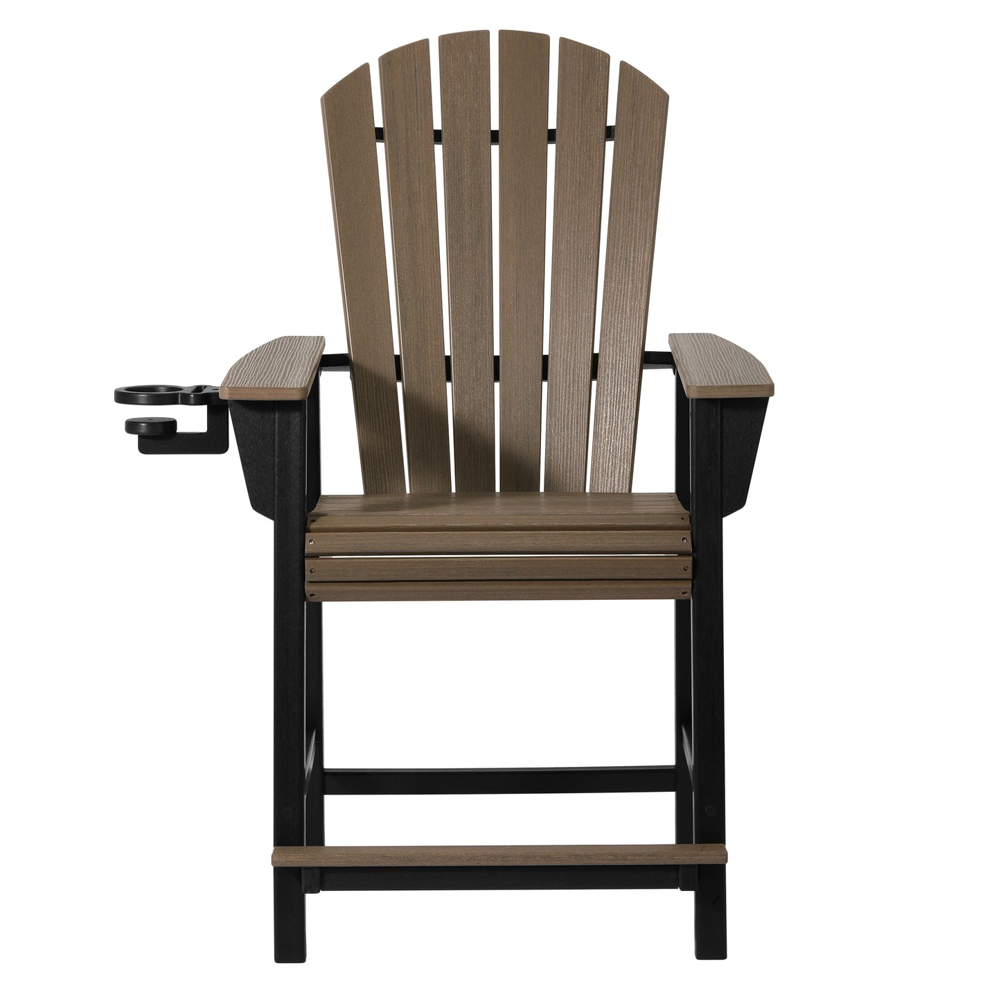 Heritage Ridge Adirondack Counter Height Chair With Cup Holder