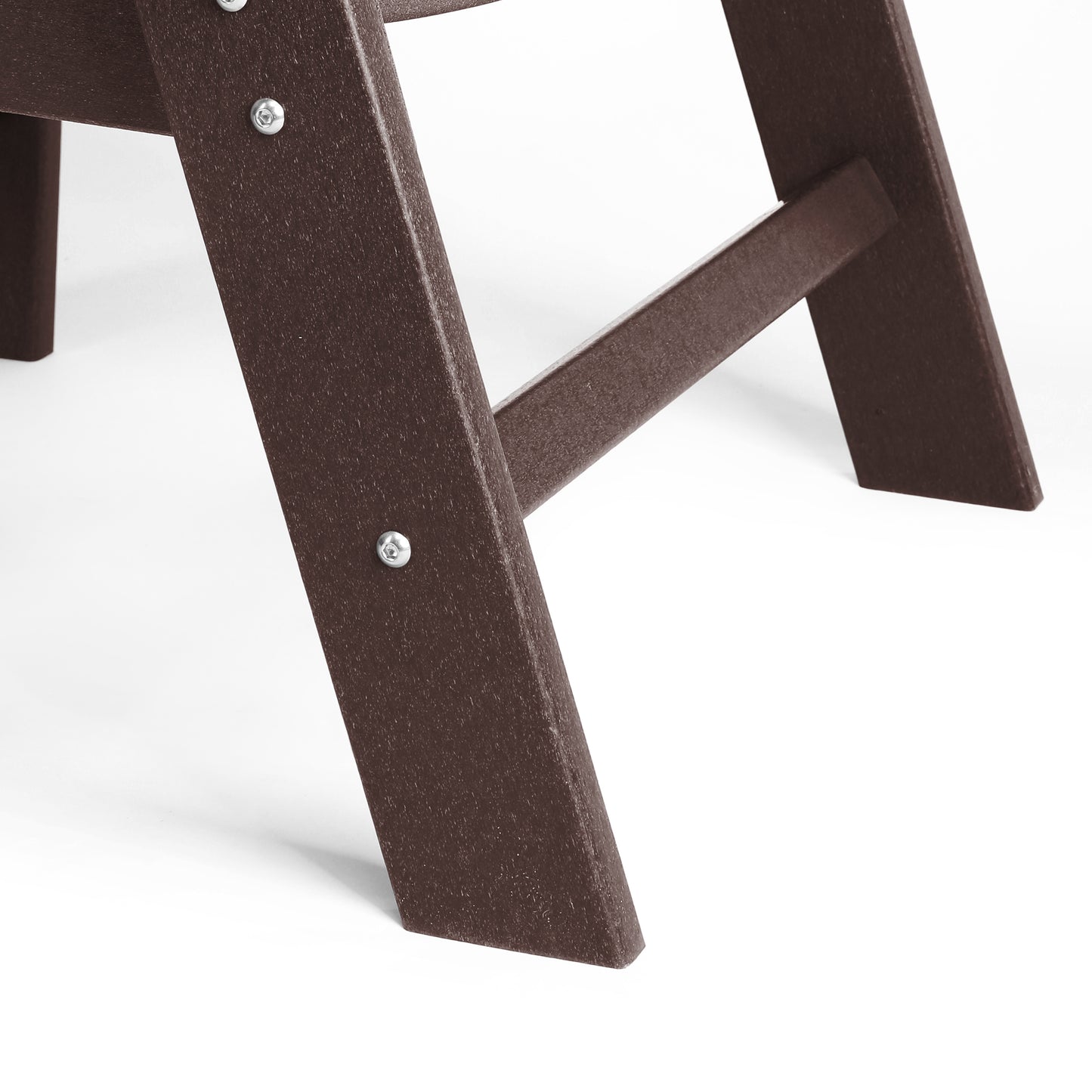 Malibu Modern All-Weather Outdoor Contoured Adirondack Dining Chair