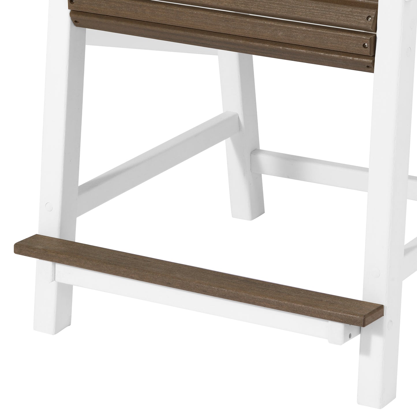 Heritage Ridge Adirondack Bar Chair With Cup Holder