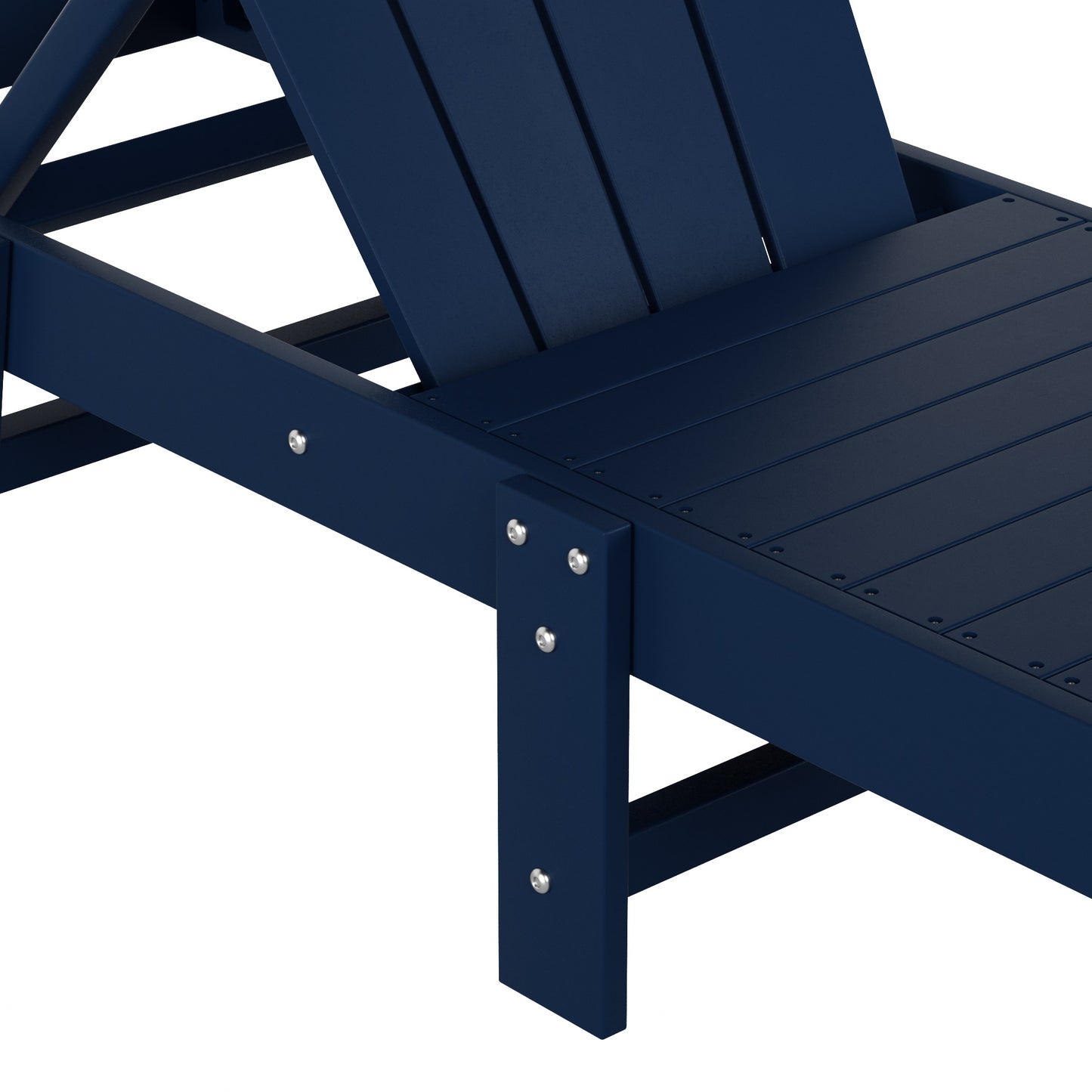 Chatham All-Weather Outdoor Adirondack Reclining Sun Lounger With Wheels