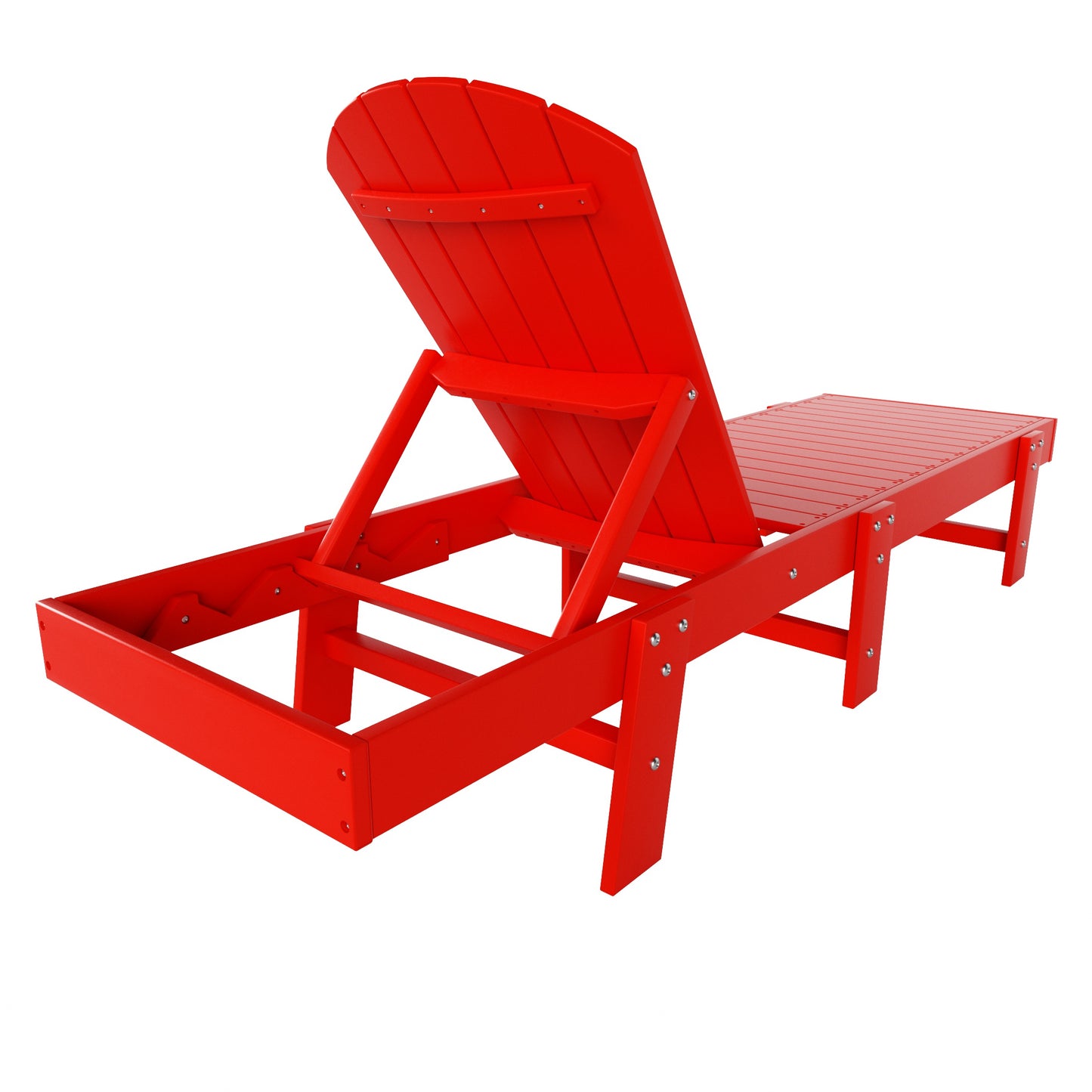 Westport Classic All-Weather Outdoor Adirondack Reclining Sun Lounger