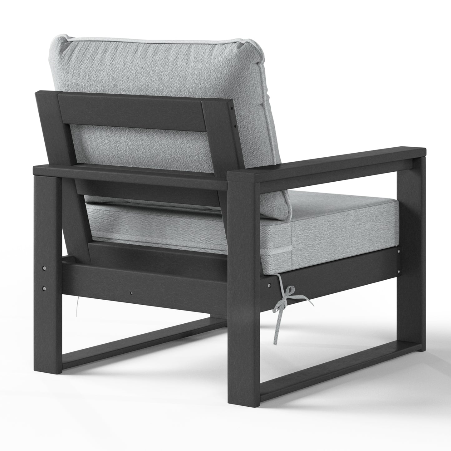 Signature All-Weather Outdoor Modular Patio Deep Seating Left Arm Chair (Left Arm Sectional Seat)