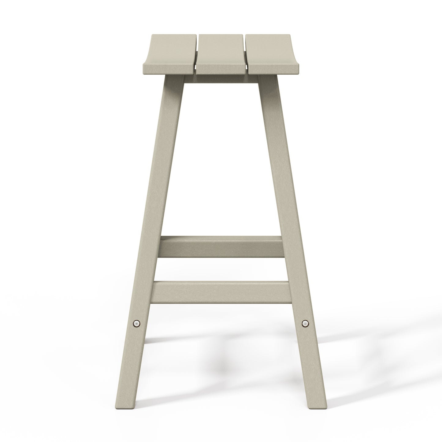 Stockholm All-Weather Outdoor Saddle Counter Stool (24" Height)