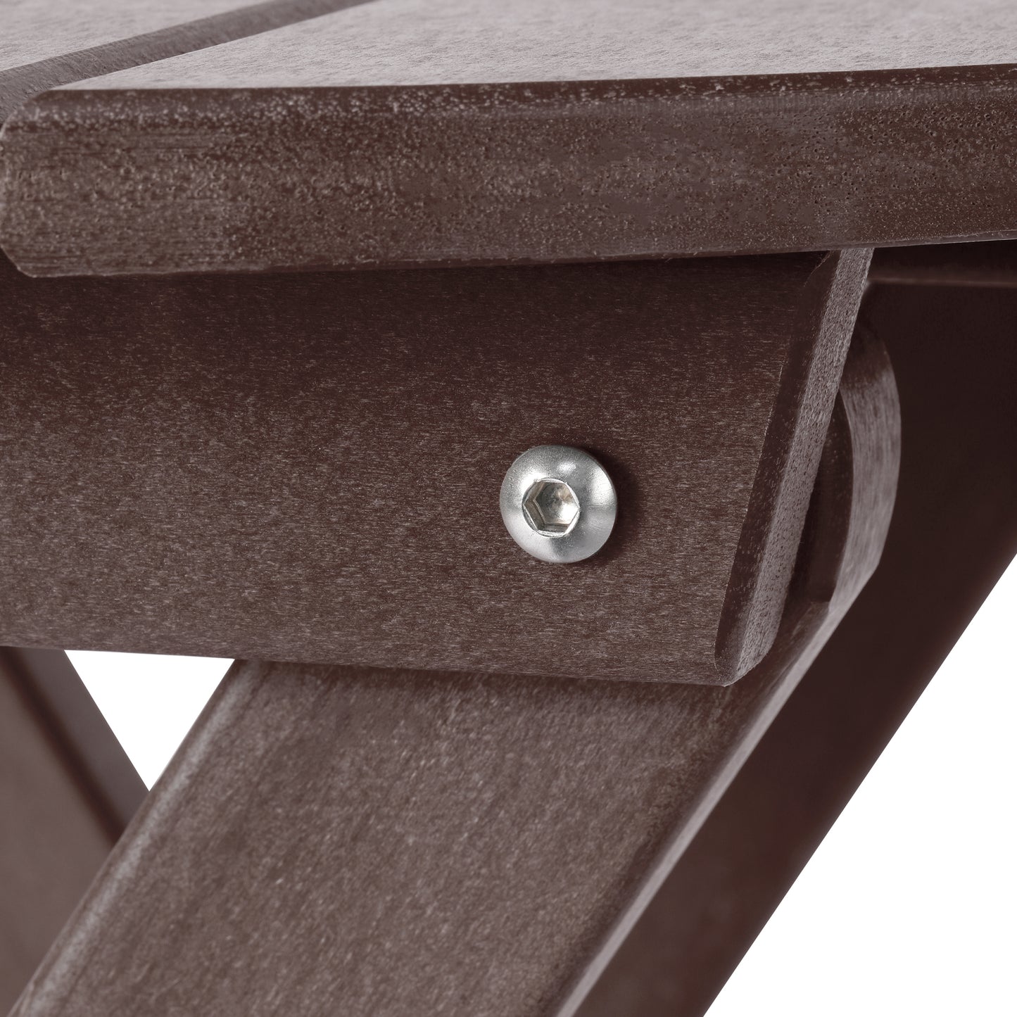 Tuscany All-Weather Outdoor Patio Round Folding Dining Table (24" Top)