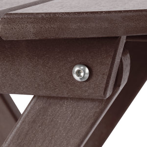 Tuscany All-Weather Outdoor Patio Round Folding Dining Table (24" Top)