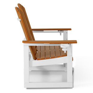 Adirondack 52“ Glider With Cup Holder