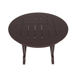 Tuscany All-Weather Outdoor Round Dining Table (47" Top)