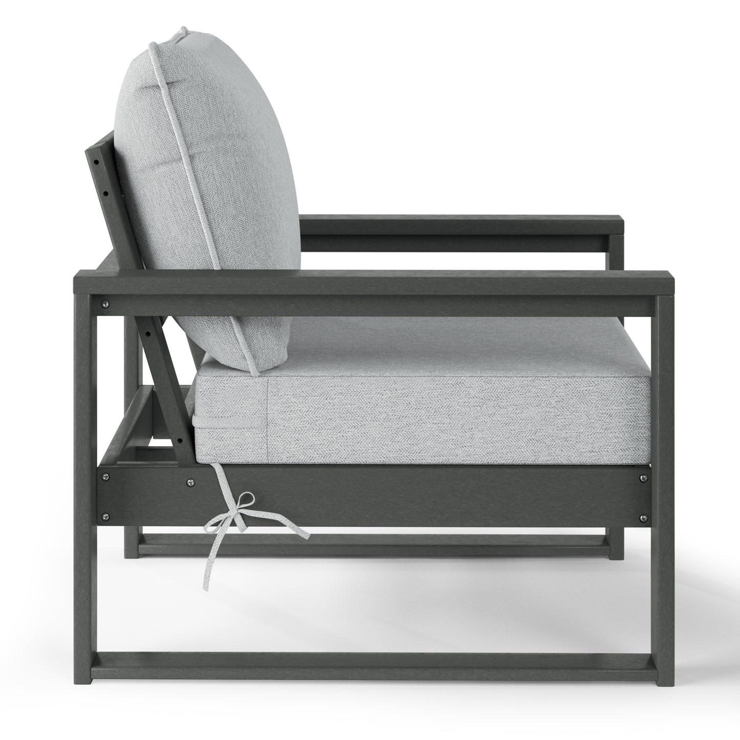 Signature All-Weather Outdoor Modular Patio Deep Seating Club Arm Chair