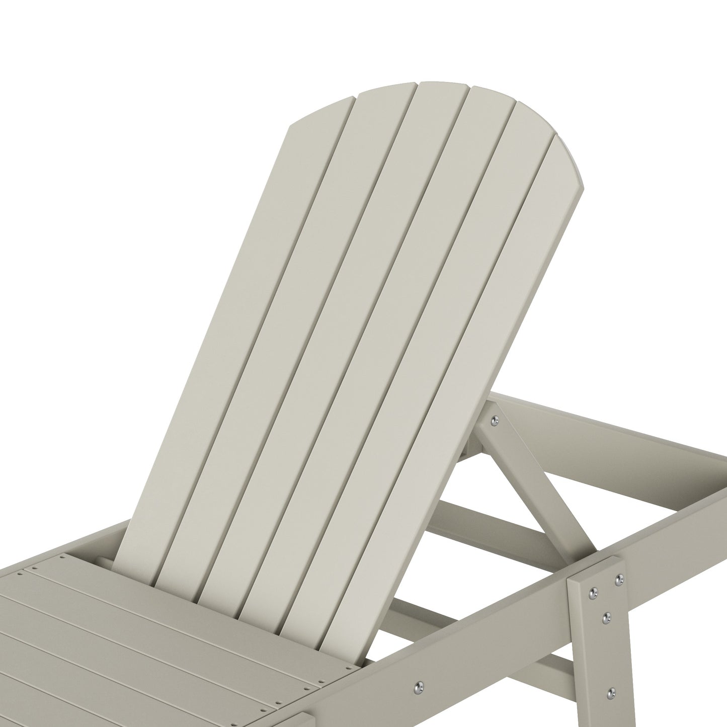 Westport Classic All-Weather Outdoor Adirondack Reclining Sun Lounger