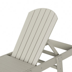 Westport Classic All-Weather Outdoor Adirondack Reclining Sun Lounger