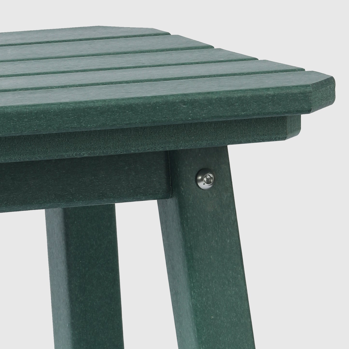 Stockholm  All-Weather Outdoor Square Counter Stool (24" Seat Height)