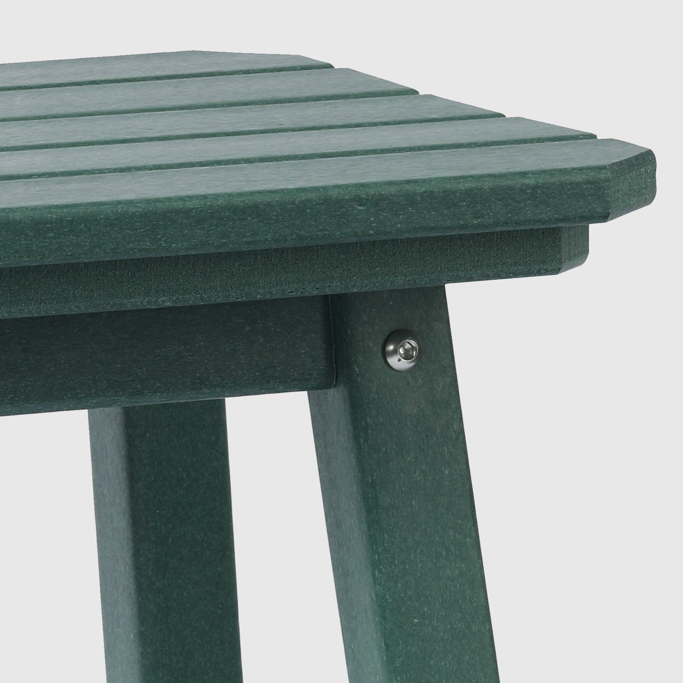 Stockholm  All-Weather Outdoor Square Counter Stool (24" Seat Height)