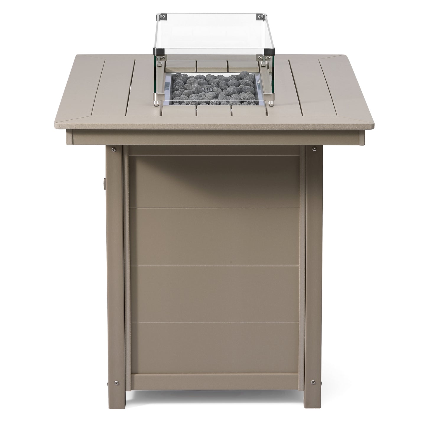 Sedona Rectangular 34" X 46" Counter Fire Pit Table