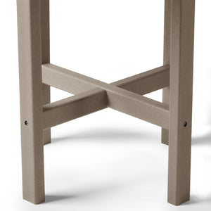 Tuscany All-Weather Outdoor Round Side Table (18" Height)