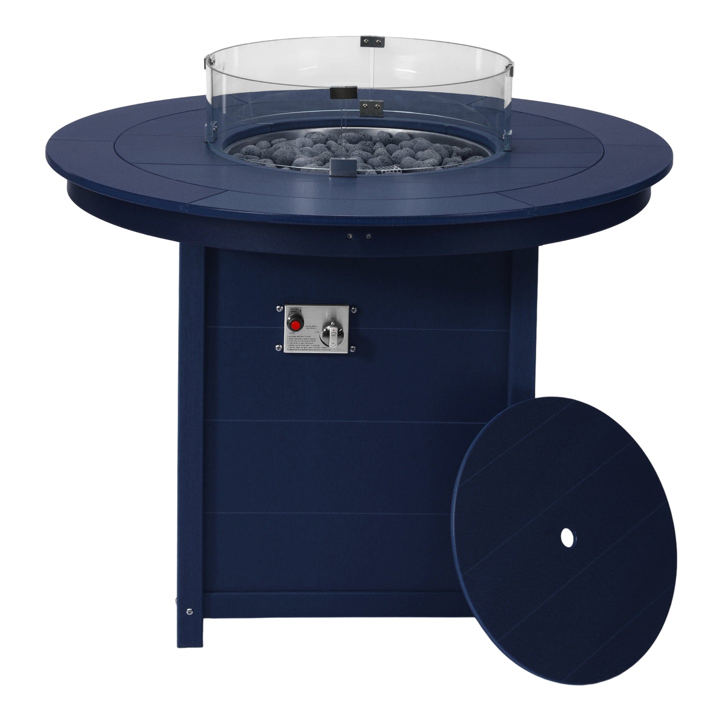 Sedona Round 47" Counter Fire Pit Table Top
