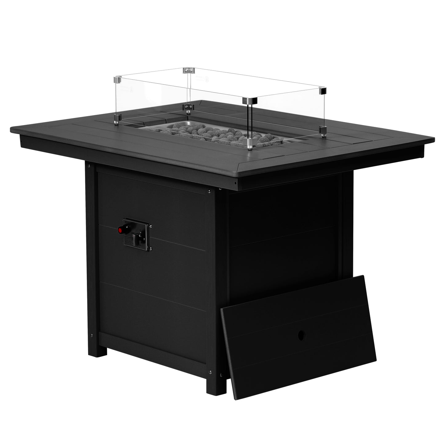 Sedona Rectangular 34" X 46" Dining Fire Pit Table