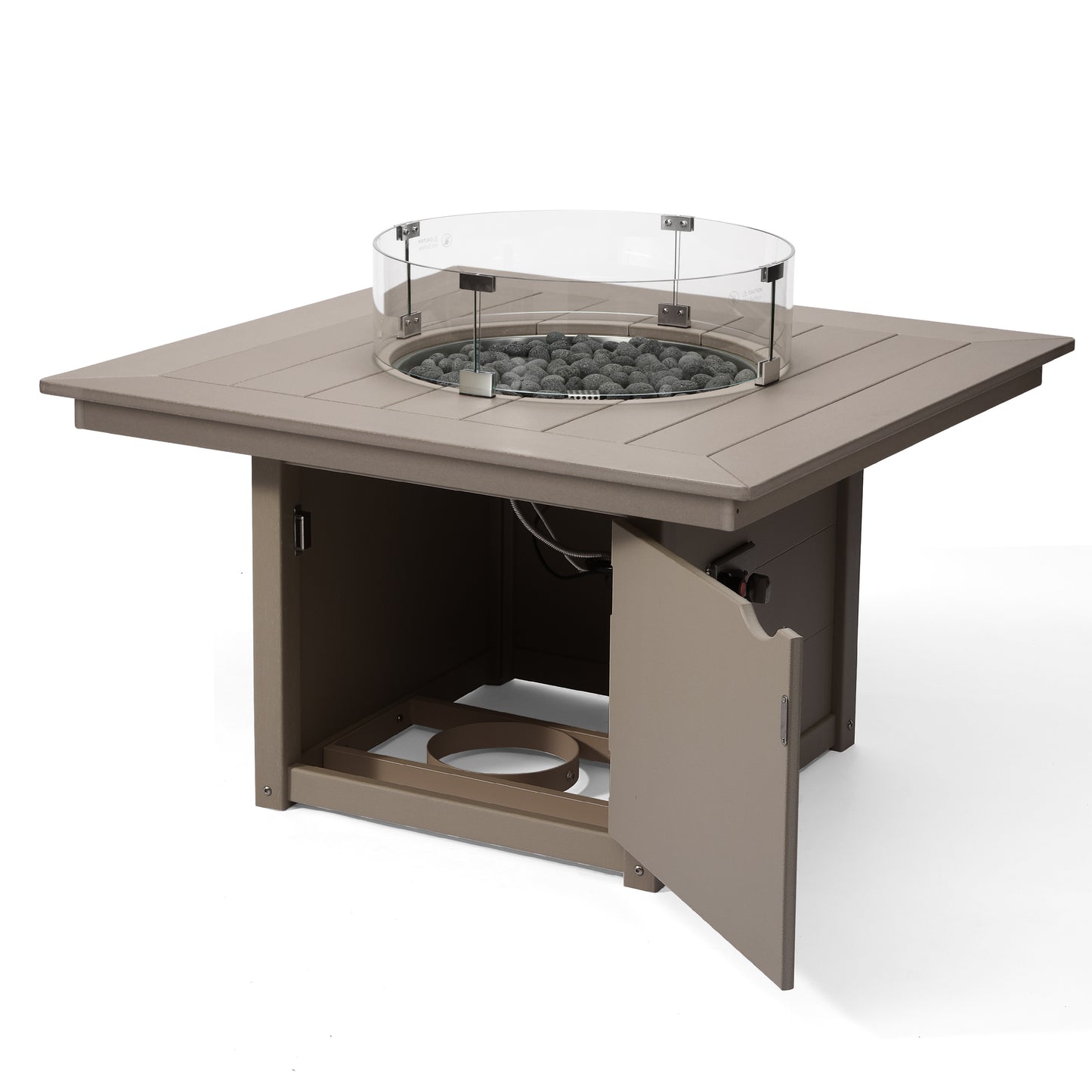 Sedona Square 42" Fire Pit Table