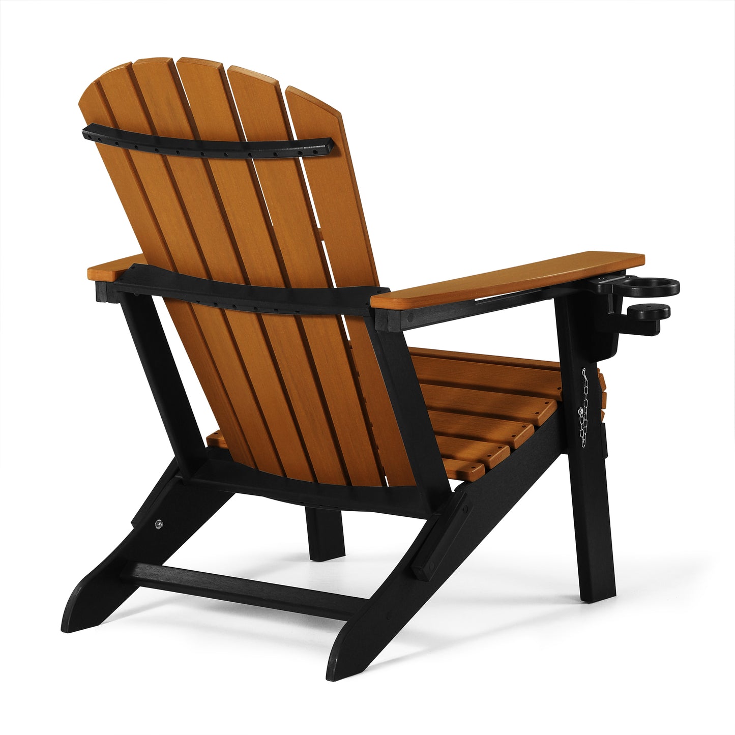 Heritage Ridge Folding Adirondack Chair With Cup Holder