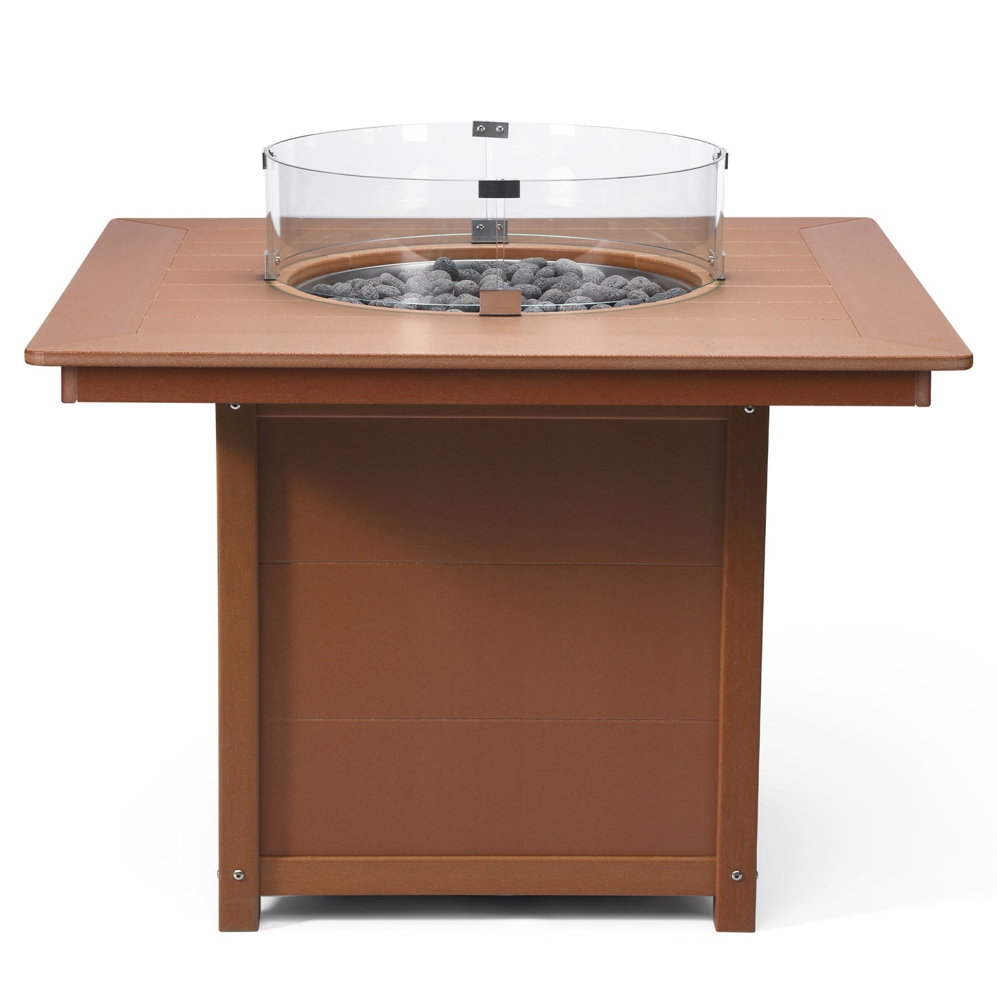 Sedona Square 42" Dining Fire Pit Table