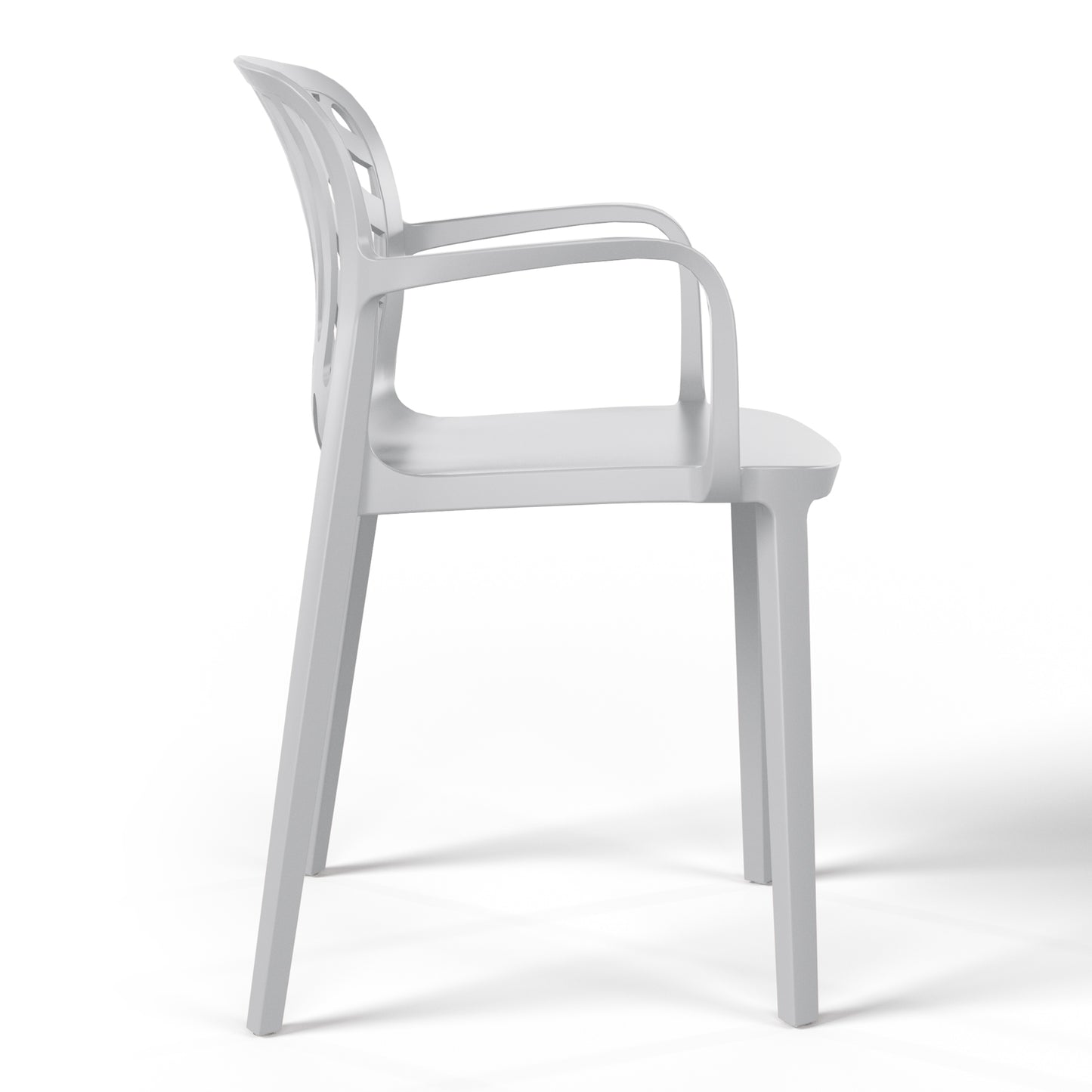 Polyform Stacking Dining Arm Chair (Set of 2)