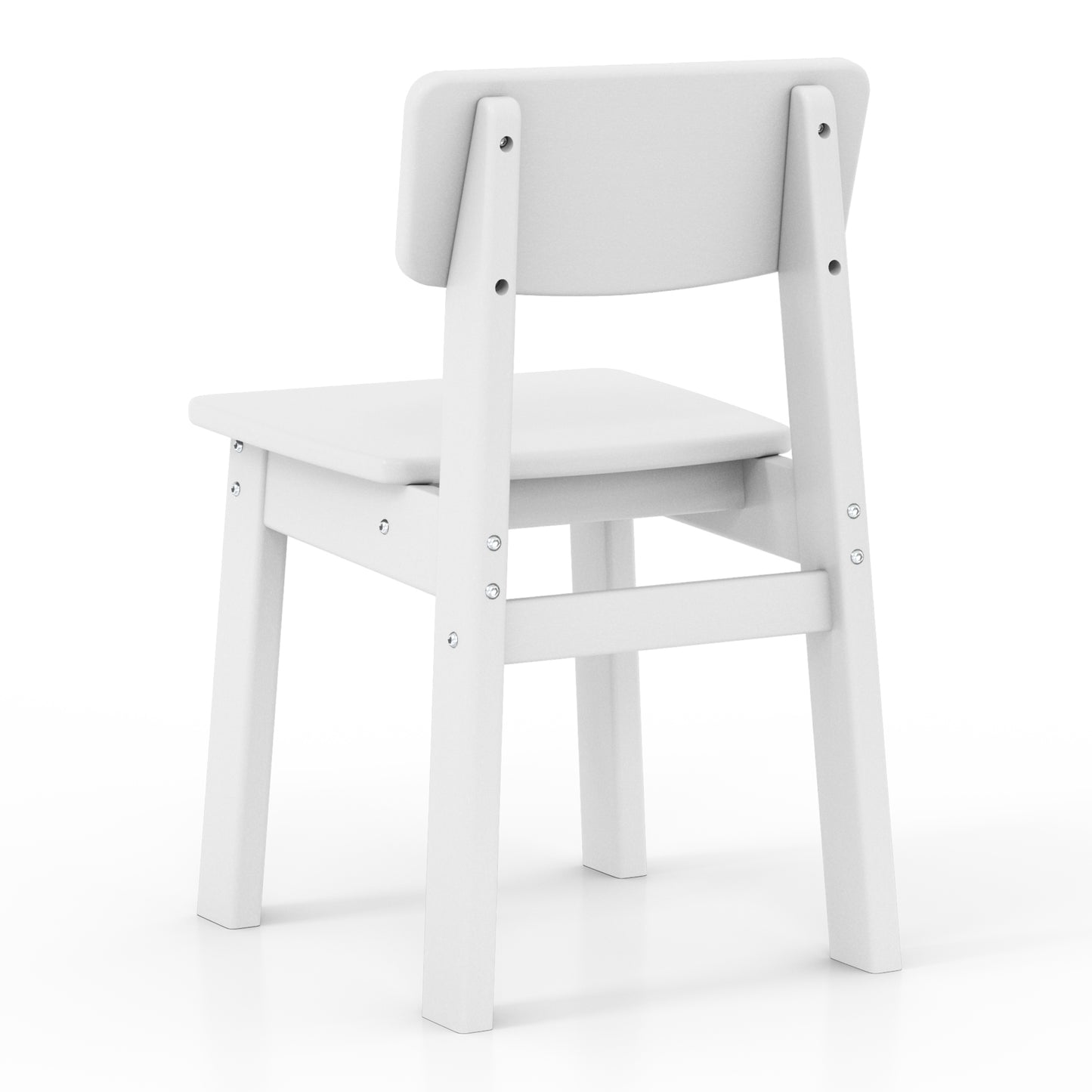 Tiny Terraces Essentials Kids' All-Weather Outdoor Dining Chair (Set of 2)