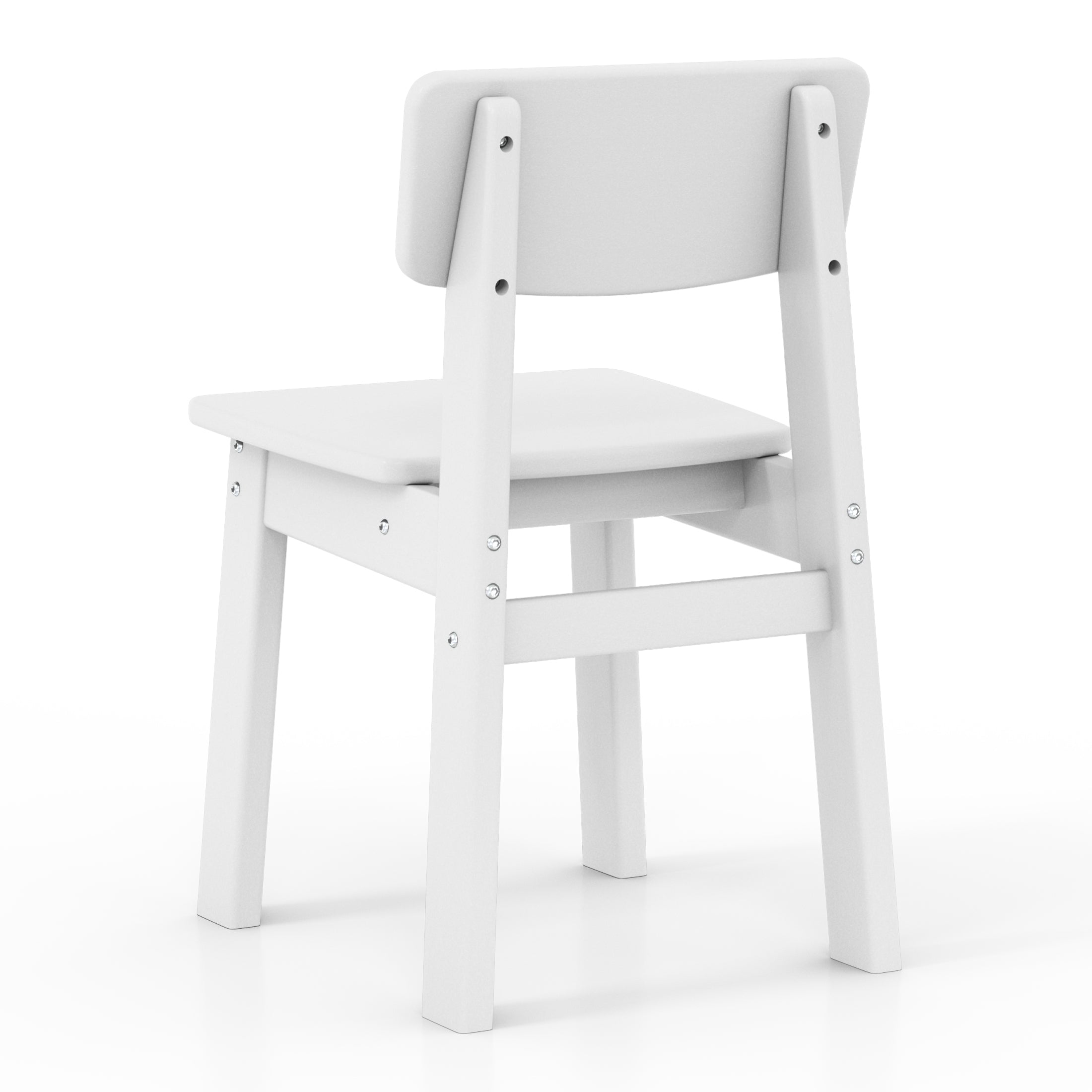 Tiny Terraces Essentials Kids' All-Weather Outdoor Dining Chair (Set of 2)