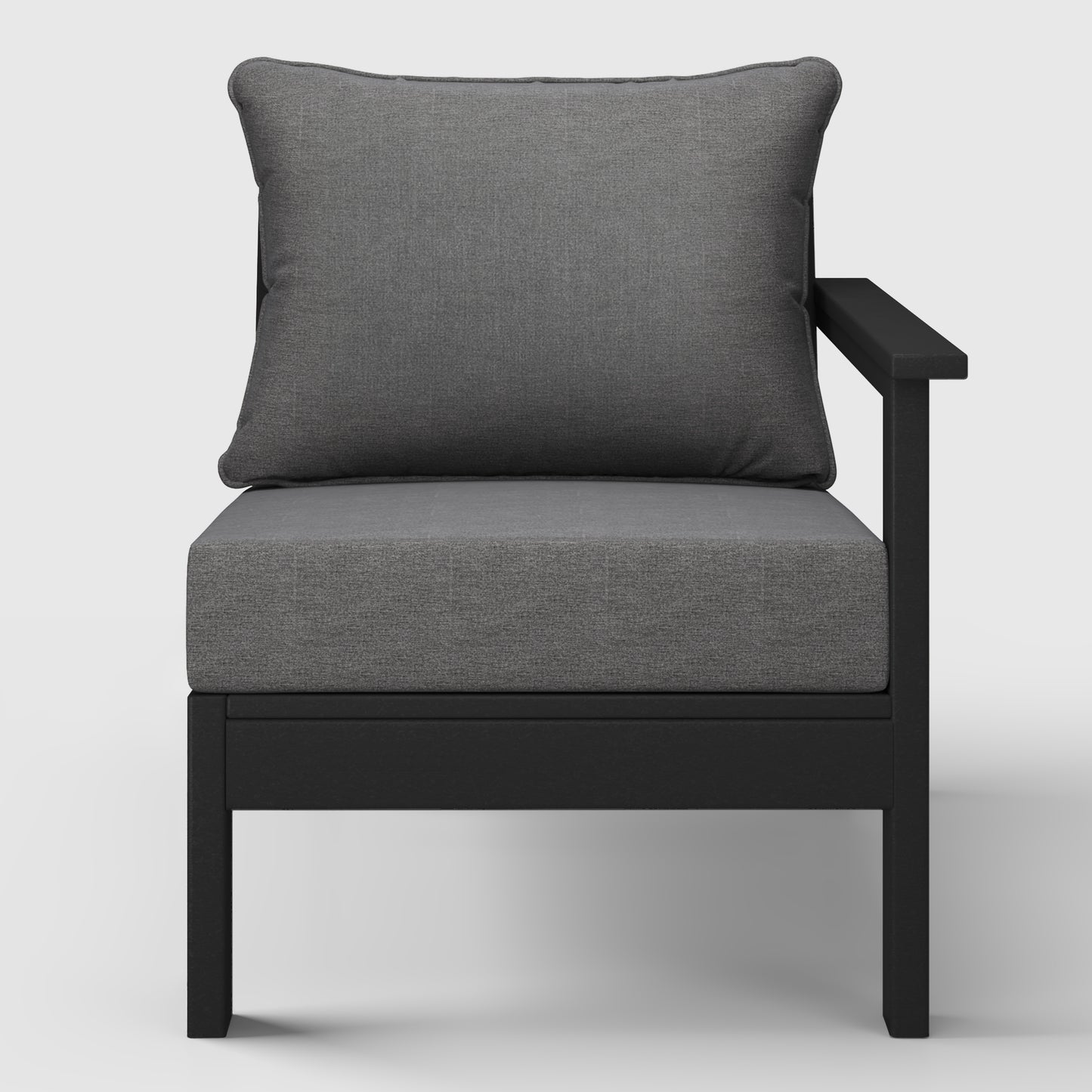 Scottsdale All-Weather Outdoor Modular Deep Seating Right Arm Chair (with Optional Cushions)