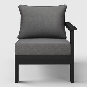 Scottsdale All-Weather Outdoor Modular Deep Seating Right Arm Chair (with Optional Cushions)