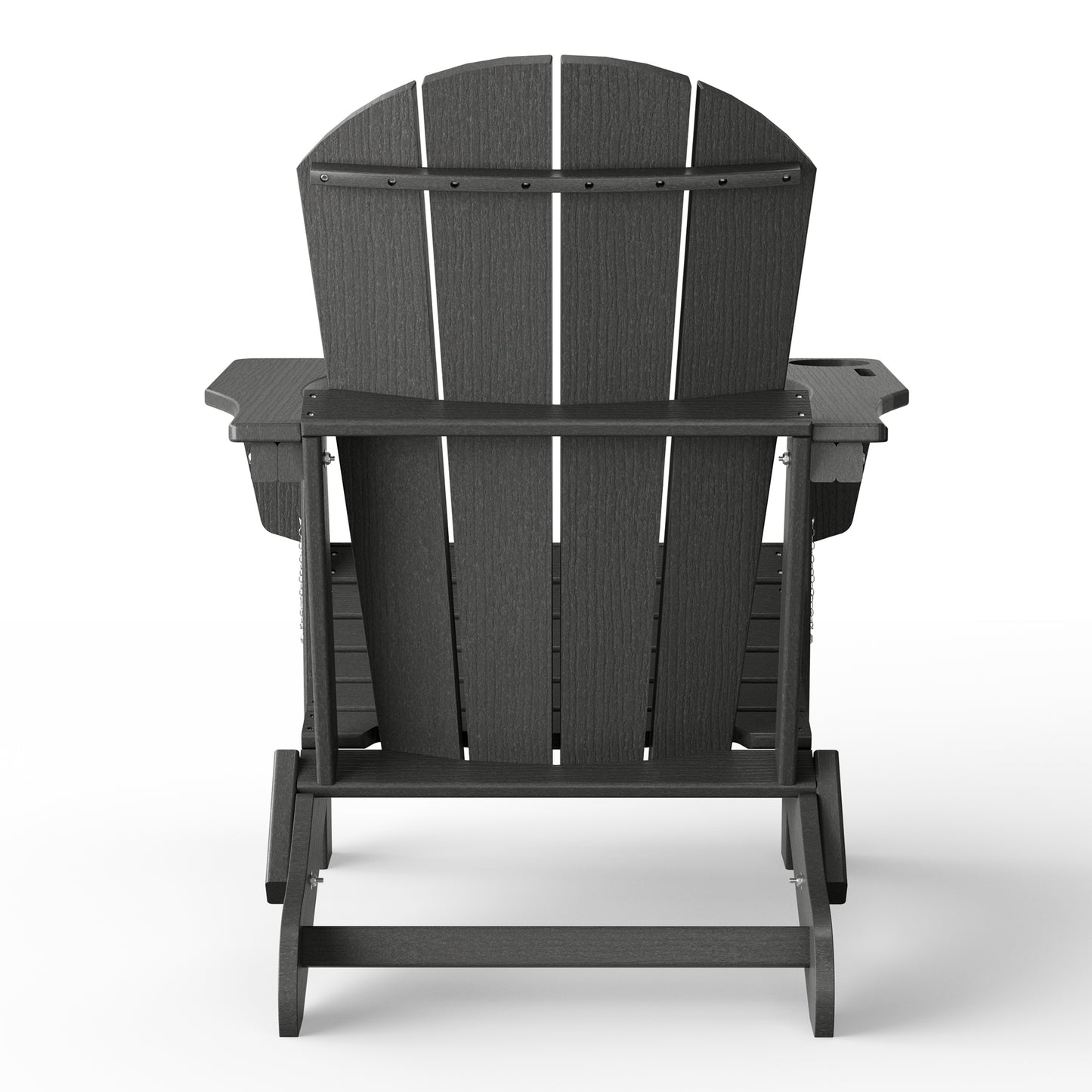Chatham All-Weather Outdoor Folding Adirondack Chair with Cup Holder