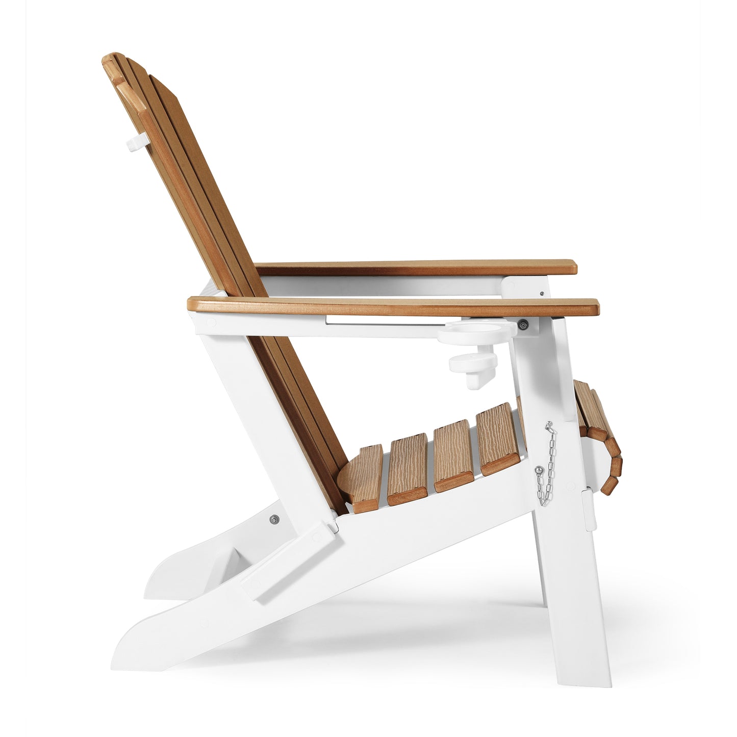 Heritage Ridge Folding Adirondack Chair With Cup Holder