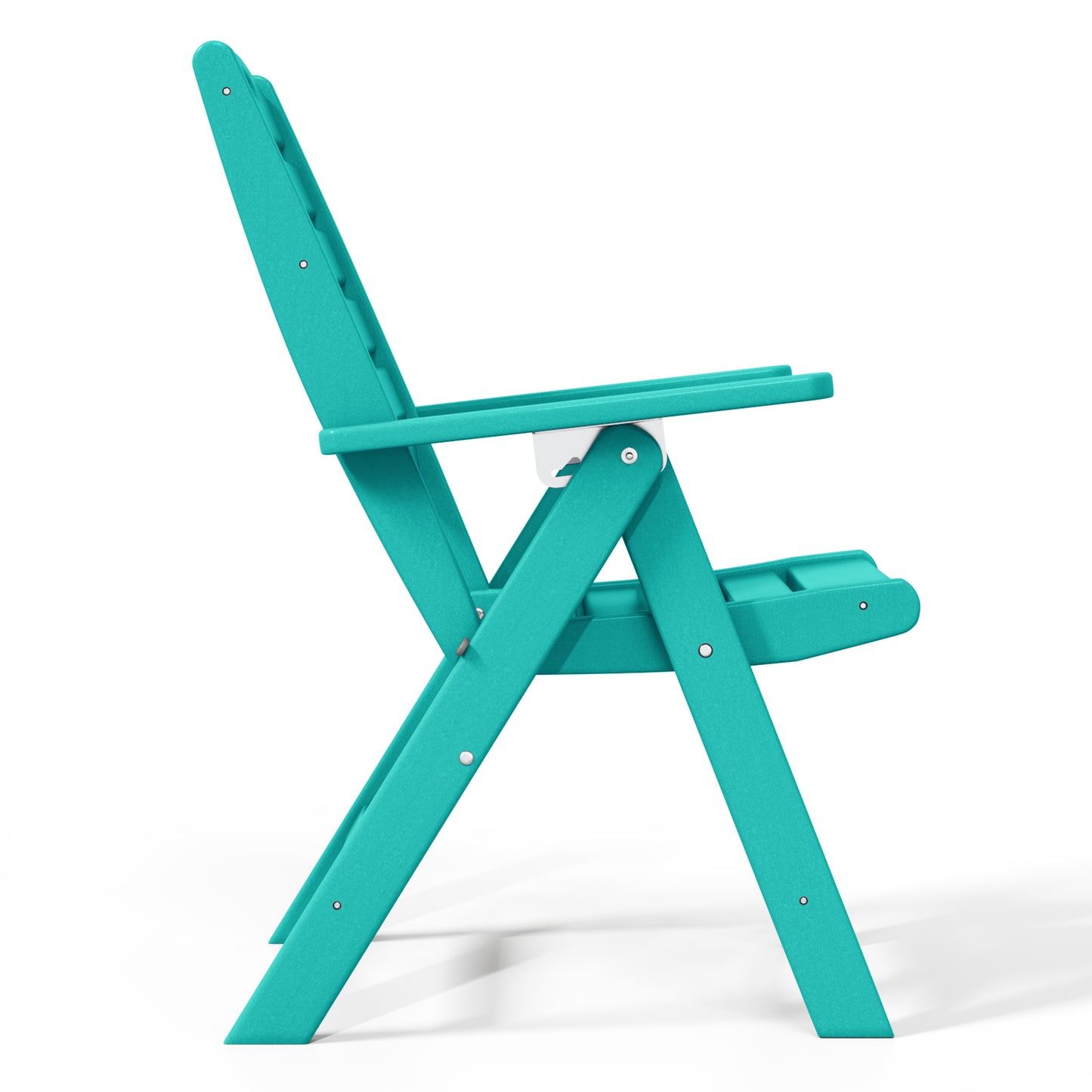 Aarhus All-Weather Outdoor Patio Folding Tall Back Dining Chair (38" High)