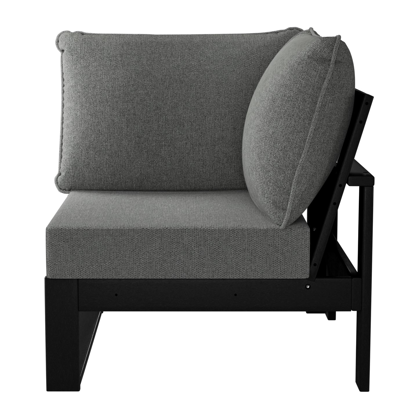 Signature All-Weather Outdoor Modular Patio Deep Seating Corner Chair (Corner Sectional Seat)