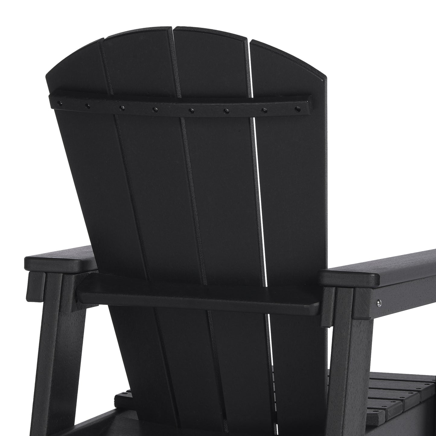 Tiny Terraces Kids' All-Weather Outdoor Poly Adirondack Chair