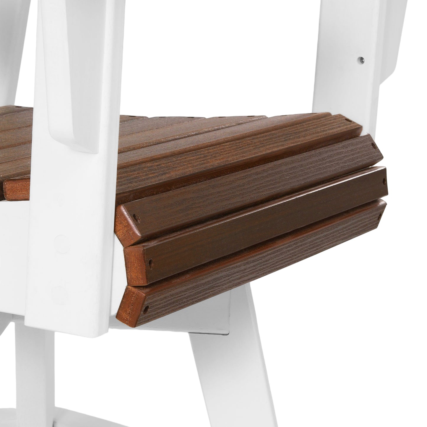 Heritage Ridge Adirondack Swivel Counter Chair With Cup Holder