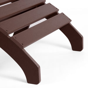 Westport All-Weather Outdoor Adirondack Folding Foot Rest/Ottoman