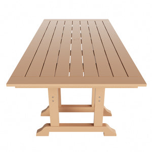 Tuscany All-Weather Outdoor Rectangular Dining Table (71" x 37" Top)