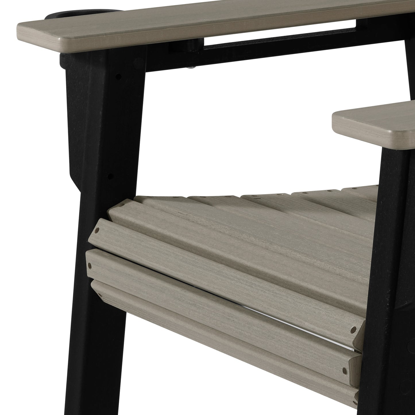 Heritage Ridge Adirondack Counter Height Chair With Cup Holder