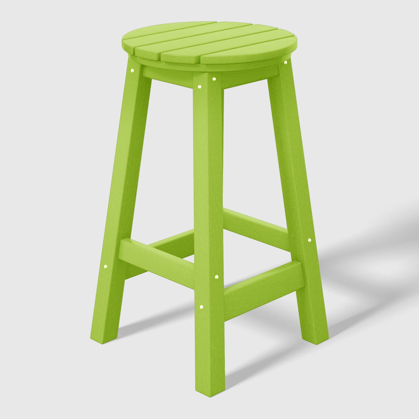 Stockholm All-Weather Outdoor Round Counter Stool (24" Height)