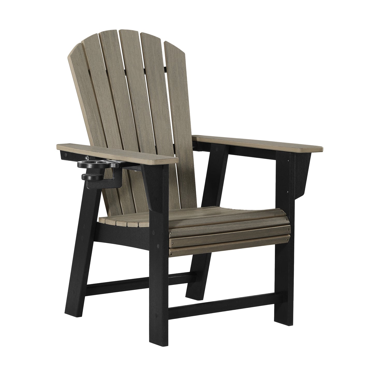 Heritage Ridge Adirondack Dining Chair With Cup Holder