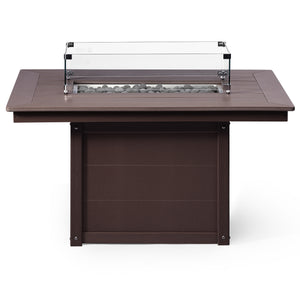 Sedona Rectangular 34" X 46" Fire Pit Table