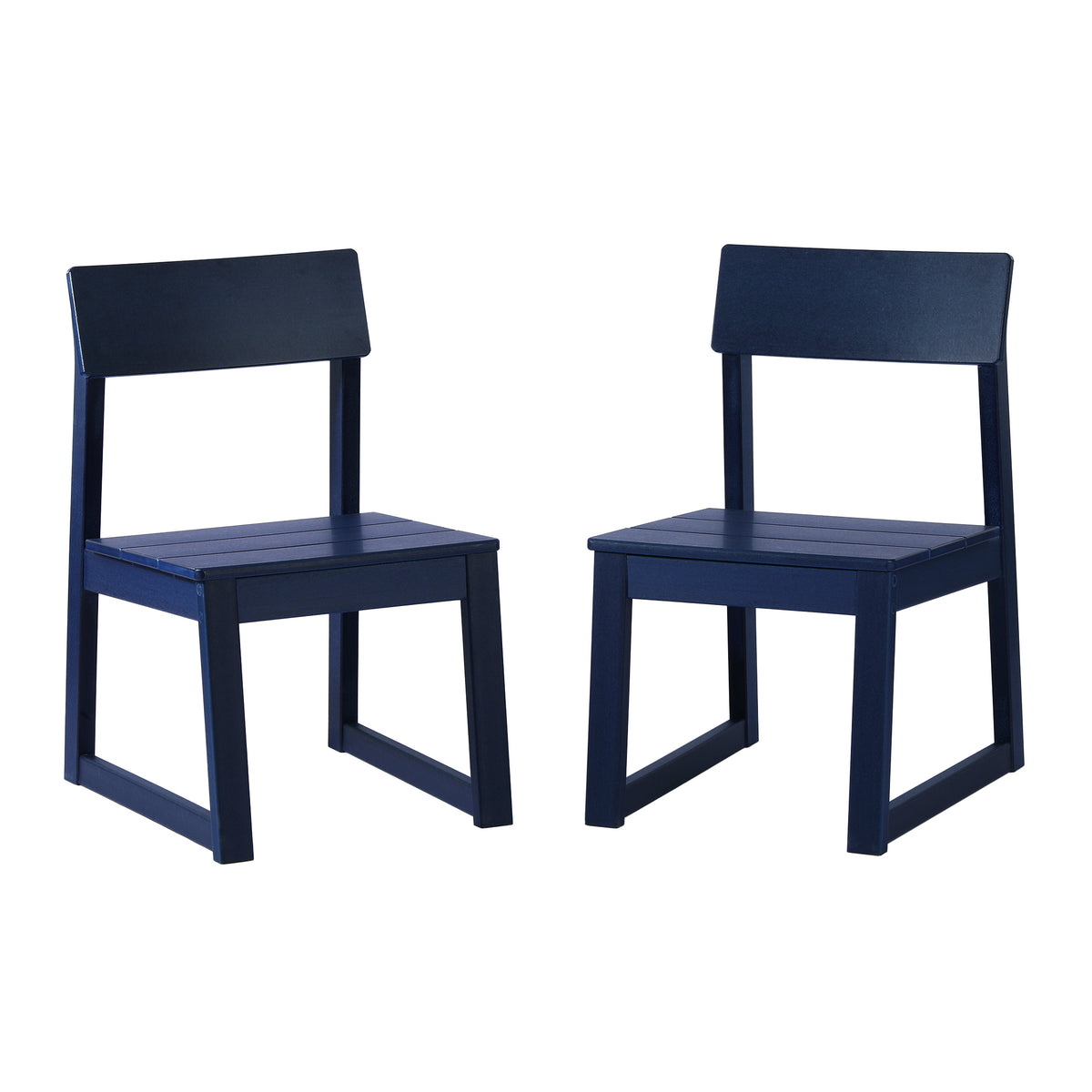 Palmetto Outdoor Dining Side Chair (Set of 2) With Cup Holder