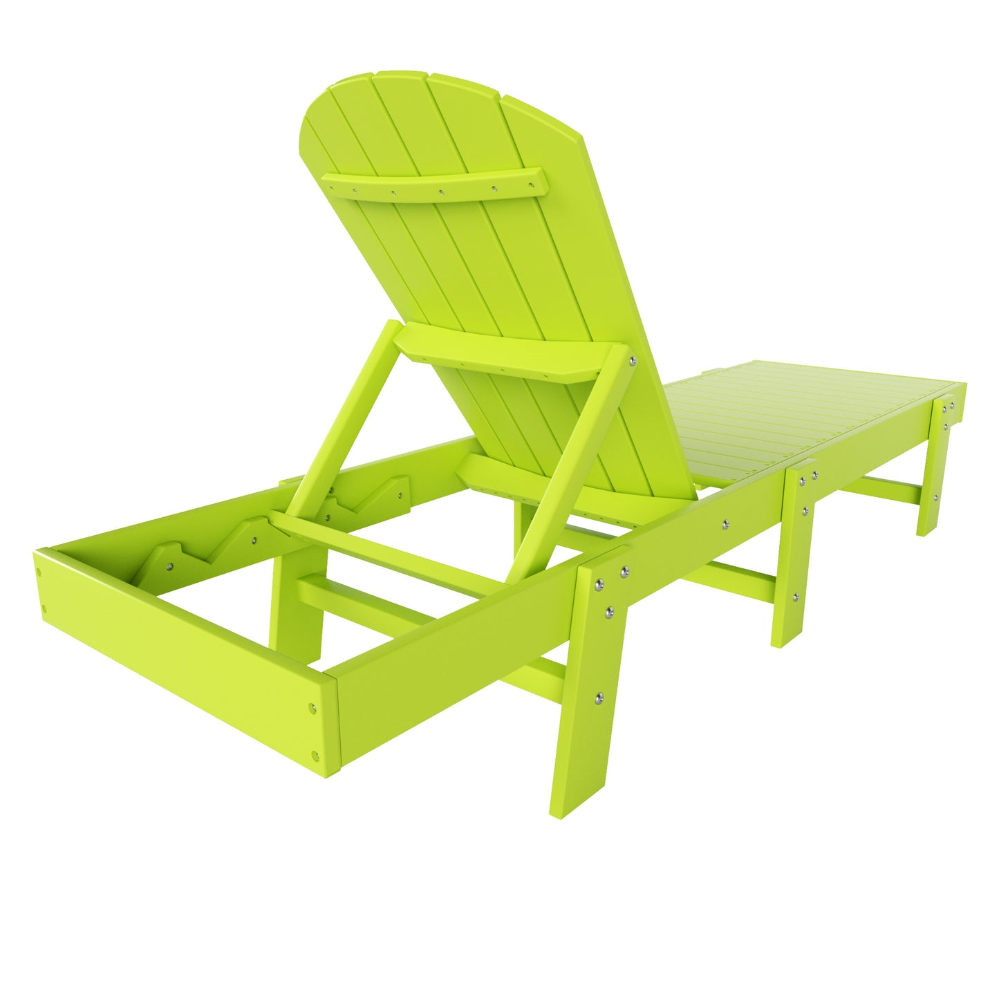 Westport Classic All-Weather Outdoor Adirondack Reclining Sun Lounger