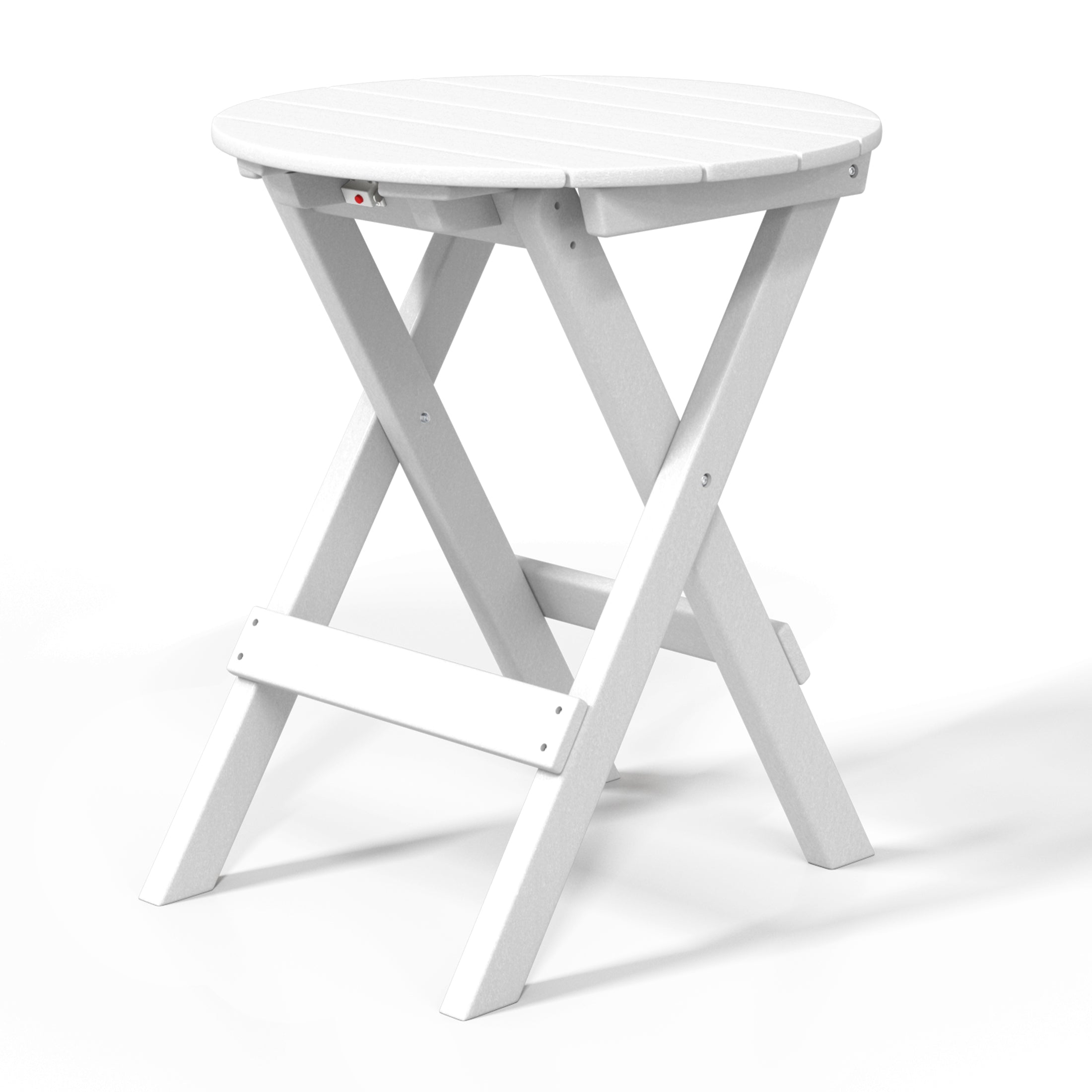 Tuscany All-Weather Outdoor Patio Round Folding Dining Table (24" Top)