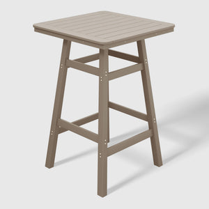 Stockholm All-Weather Outdoor 30" Square Bar Table (42" Height)