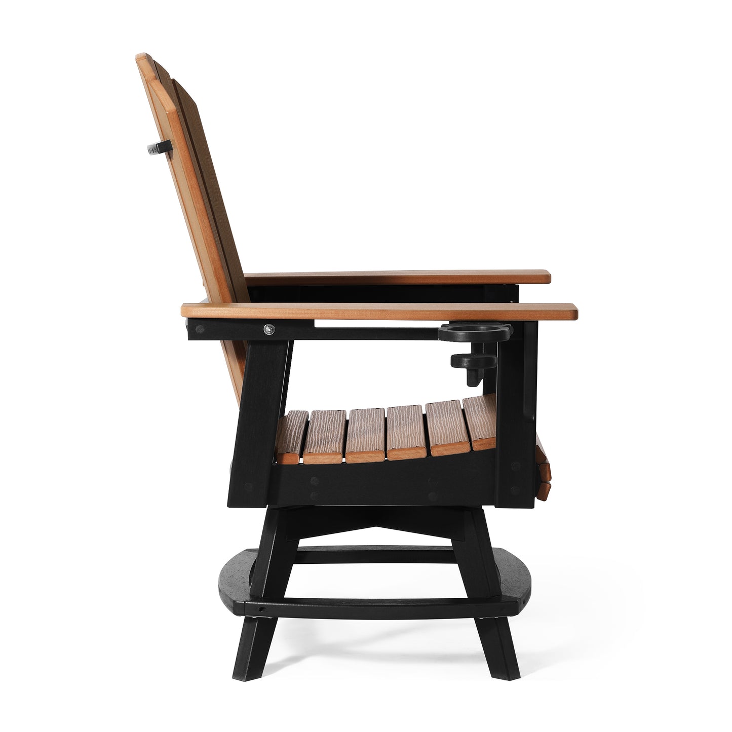 Heritage Ridge Adirondack Swivel Dining Chair With Cup Holder