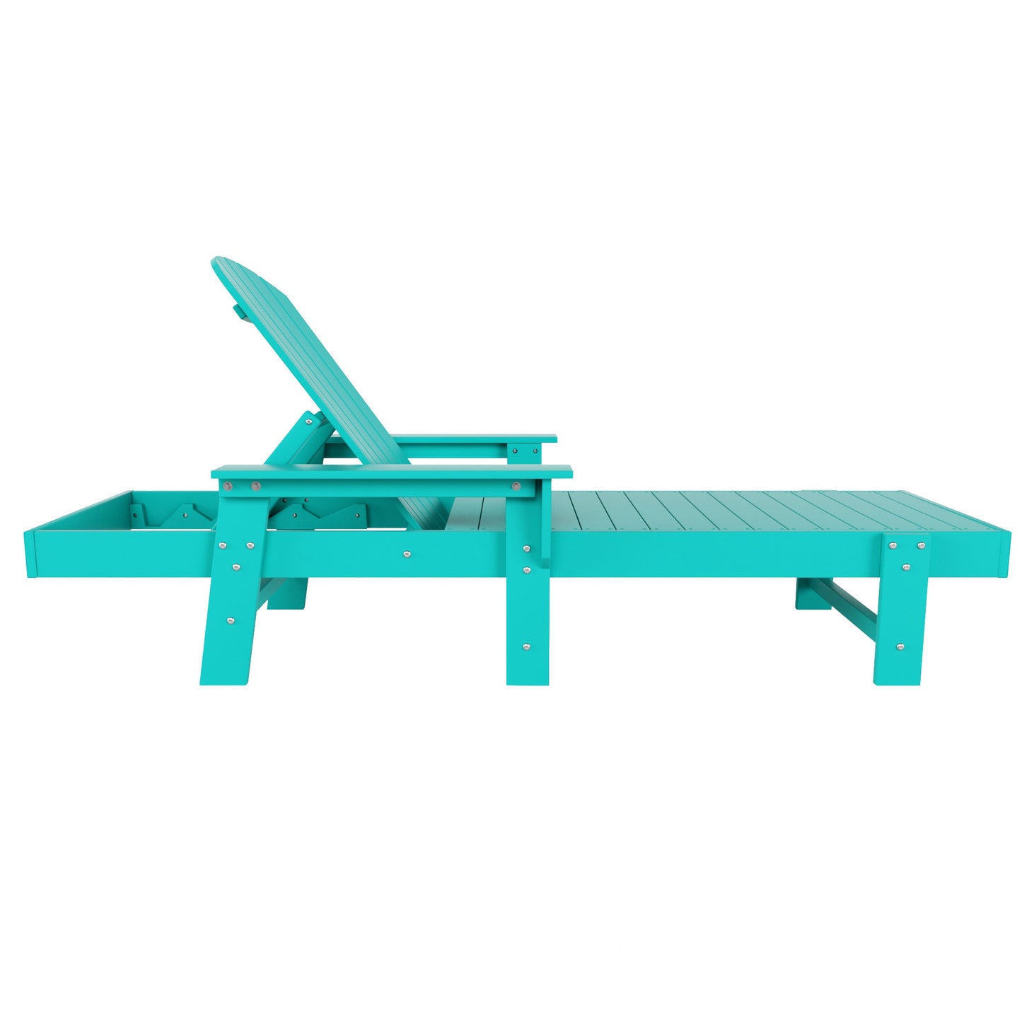 Westport Classic All-Weather Outdoor Adirondack Reclining Sun Lounger With Arms Rests
